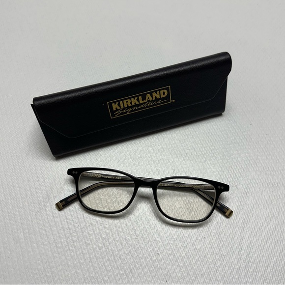 Moscot Spirit NYC Kate Square/Round Glasses in Black Crystal EUC - Picture 1 of 15